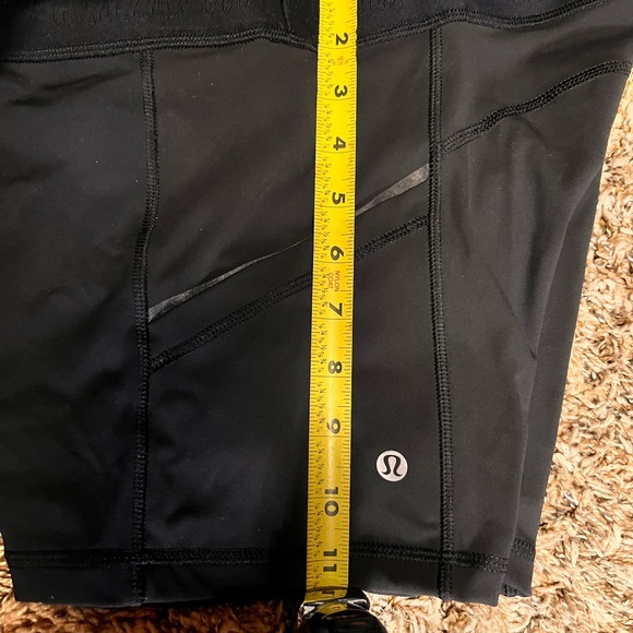 Lululemon Bike Shorts - Wore 1x - Black - excellent condition- size 6 - Picture 6 of 6